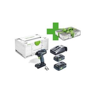 독일 페스툴 임팩 FESTOOL 577426 Festool Cordless Impact Wrench TID 18 HPC 4.0 IPlus Organi