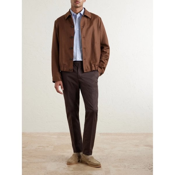 테이퍼드 스트레치 코튼 팬츠 46376663163019248