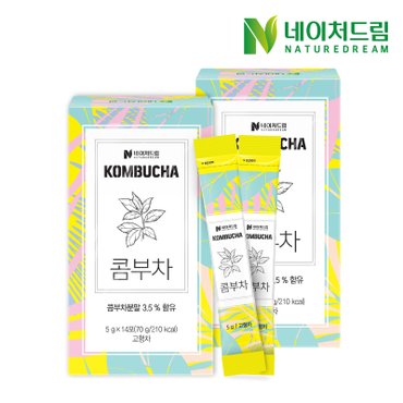 네이처드림 콤부차 분말 스틱 5g x 14포 2박스