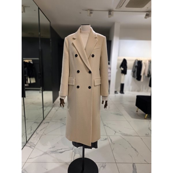 [여주점] 울캐시미어 더블테일러드 롱코트 S254MSG411