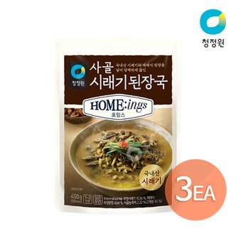 청정원 호밍스 사골시래기된장국 450g x 3개