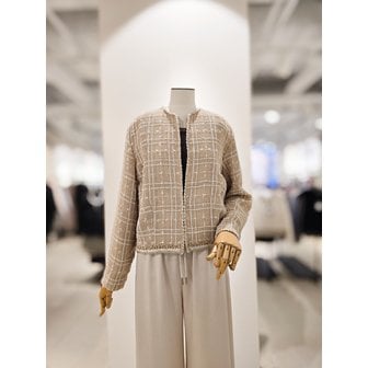 아이잗컬렉션 [파주점] [더아이잗컬렉션]배색 디테일 라이트 자켓 CR4A0JK141