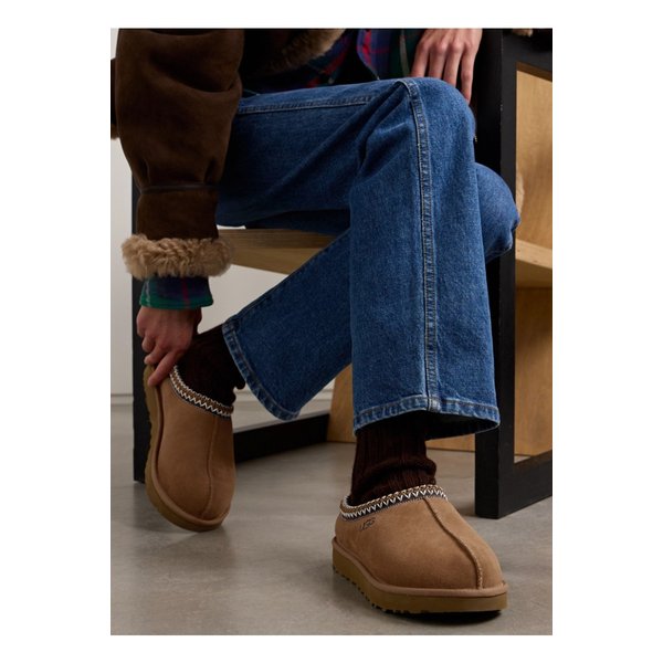 어그 타스만 자수 시어링 슬리퍼 카멜 1647597343262258