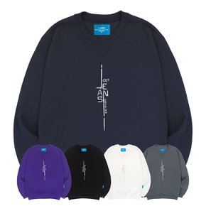 기모M 실버진 맨투맨 남녀공용 S~4XL 빅사이즈