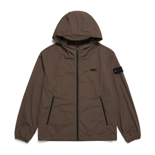 [여주점] N242UJP220 유로파 후드 경량 바람막이 점퍼 시나몬