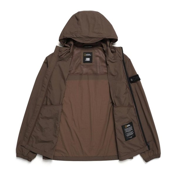 [여주점] N242UJP220 유로파 후드 경량 바람막이 점퍼 시나몬