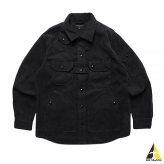 엔지니어가먼츠 엔지니어드 가먼츠 Explorer Shirt Jacket - Charcoal Polyester Fake Melt