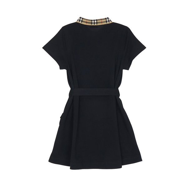 [부산점] 키즈 체크 카라 반팔 원피스 8105585 (성인착용가능)