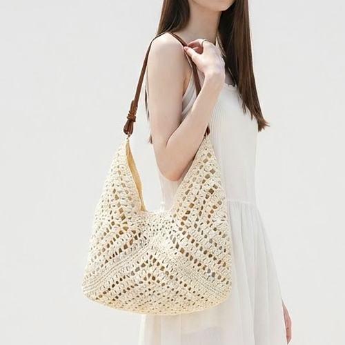 KARRA / KARRA 데이무드네트원숄더백_A6M0848