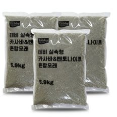 테비 카사바&벤토나이트 고양이모래 5.9kg x2개/5.9kg x3개