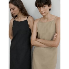 HAIM LONG SLEEVELESS OPS_BEIGE