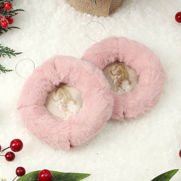 핑크블라썸 트리 오너먼트 2p세트(원형액자)