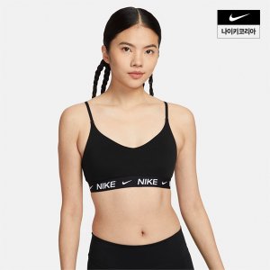 나이키 우먼스 나이키 인디 라이트 서포트 패드 어저스터블 스포츠 브라 NIKE FD1063-011