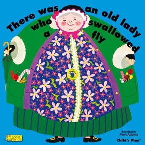 (중고/최상)There Was an Old Lady Who Swallowed a Fly : Books with Holes