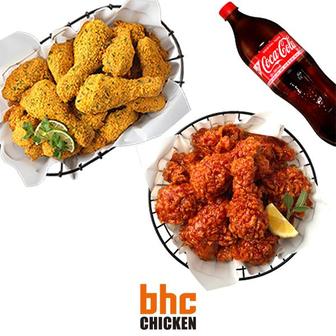 BHC 뿌링클 콤보+양념치킨+콜라1.25L