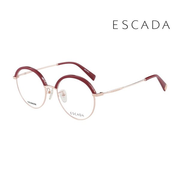 안경테 VES963F 0D01 라운드 티타늄 남자 여자 안경