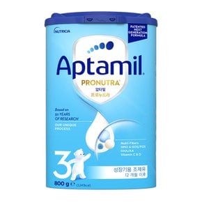 (한국공식) 압타밀 프로누트라 어드밴스 HMO 800g 3단계 X 1캔