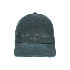26SS 시그니처 로고 자수 볼캡 그레이 W261CA54 979G
