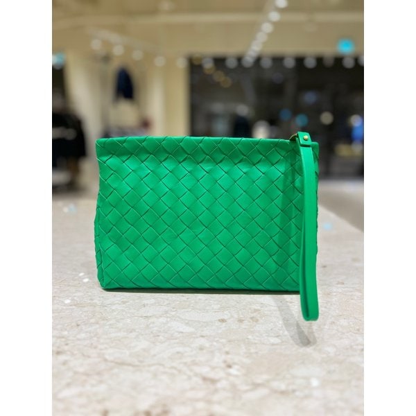 [부산점] [LIVE서브][정상가 2,200,000원][보테가베네타] 인트레치아토 클러치백 667140-V3UH2-3722