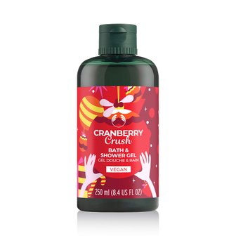 더바디샵 크랜베리 크러쉬 배쓰&샤워 젤 250ml
