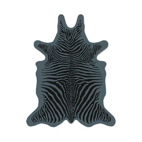 [무케/공식수입] 포드바쉐 PODEVACHE_지브라 CARPET ZEBRA D.BLUE XL 카펫 이지클린