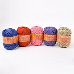 메탈 튜브사(metal tube yarn) (4볼 1팩)