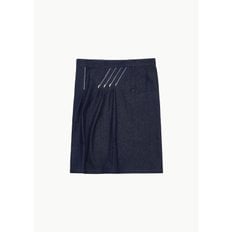 블레스 24SS SMLXL SKIRT IN DENIM