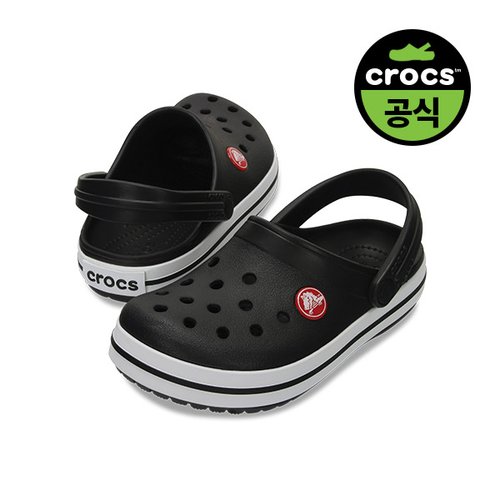 유아 CROCBAND CLOG T BK (24SKCL207005)