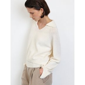 WOOL BLENDED LAYERED KNIT TOP (SET) [3COLORS]