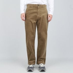 남성 면바지 사선 코듀로이 배기 베이지 B224PT477P B