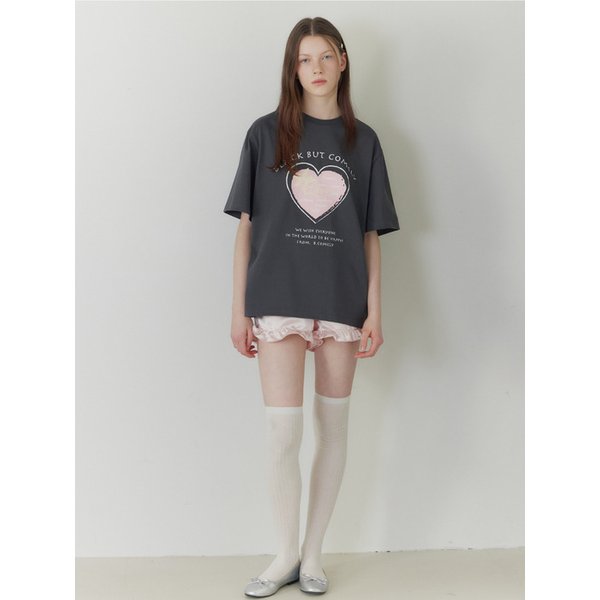 1차 리오더 Greatest Love T-shirt_charcoal