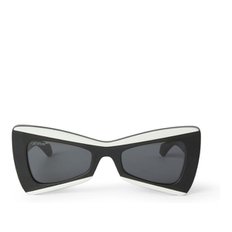 [해외배송] 오프화이트 공용 선글라스 NASHVILLE SUNGLASSES BLACK DARK GREY   BLACK DARK GREY BLACK