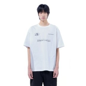 LM F-35 TEAM REFLECTIVE BLOCKCORE T-SHRIT (WHITE)