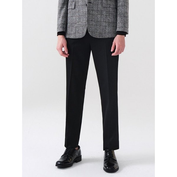 [히든 허리 밴드] Warm 기모 스트레치 팬츠 (블랙)