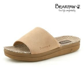 여성 STRAW WEDGE 3cm 가볍고 발편한 슬리퍼 베이지(K8812091MB)