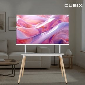 TV 스탠드 이젤형 4발 티비 거치대 삼성 LG 중소기업 고인치 티비 호환