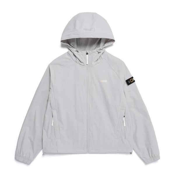 [여주점] N252WFT140 여성 아델리 경량 우븐스트레치 풀집업 후드 점퍼 SILVER GREY