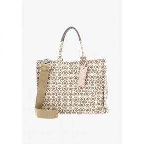 4184195 Coccinelle NEVER WITHOUT JACQUAR - Handbag mult natur/warm taupe