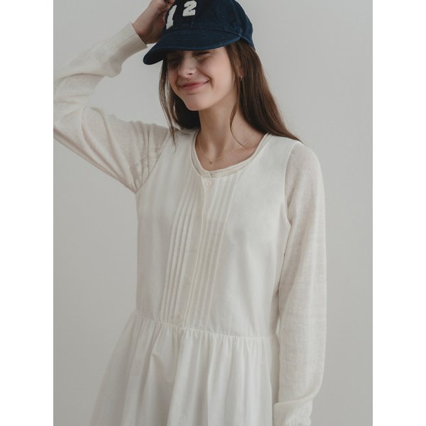 [리퍼브]Biscuit one-piece (ivory)