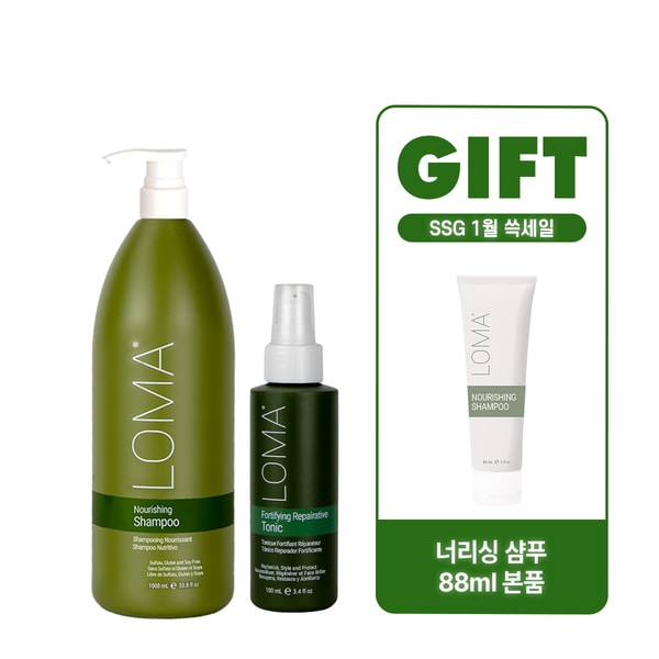 [샴푸88ml추가증정] 너리싱 샴푸 1L + 토닉 100ml
