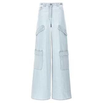 베르사체 Jeans 10148661A104251D700 Light Blue