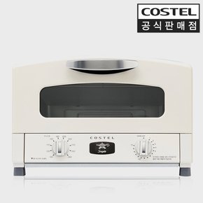 레트로 미니 오븐기 토스터 크림 화이트 CRT-153SAWT