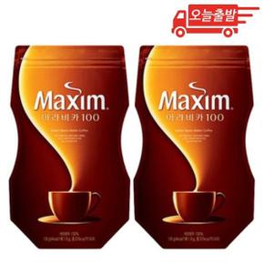 오늘출발 맥심 아라비카 리필커피 150g 2개