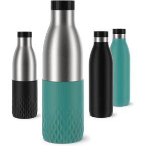 독일 엠사 텀블러 트래블 보보냉 물병 Emsa N31112 Bludrop Sleeve Drinking Bottle 0.7 Litres