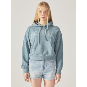 후아유 California Dyed Crop Hoodie WHMHF2222F