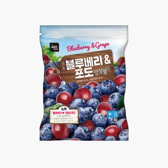 웰팜 호재준 블루베리 포도앙상블 1kg x 1팩