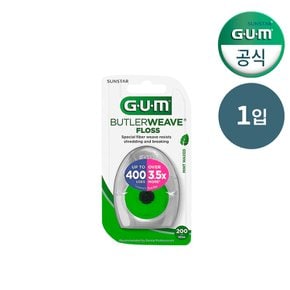 GUM 검 위브 민트왁스 대용량 스마트 치실(183m) 1840BZ 1개입