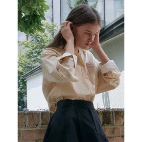 W Oxford French Shirt_Butter