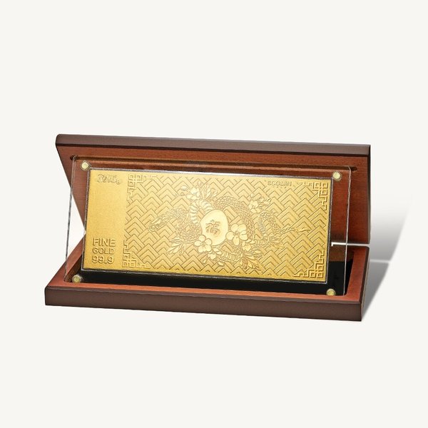 [수앤진골드] 을사년 순금 뱀 수표 24K 37.5g