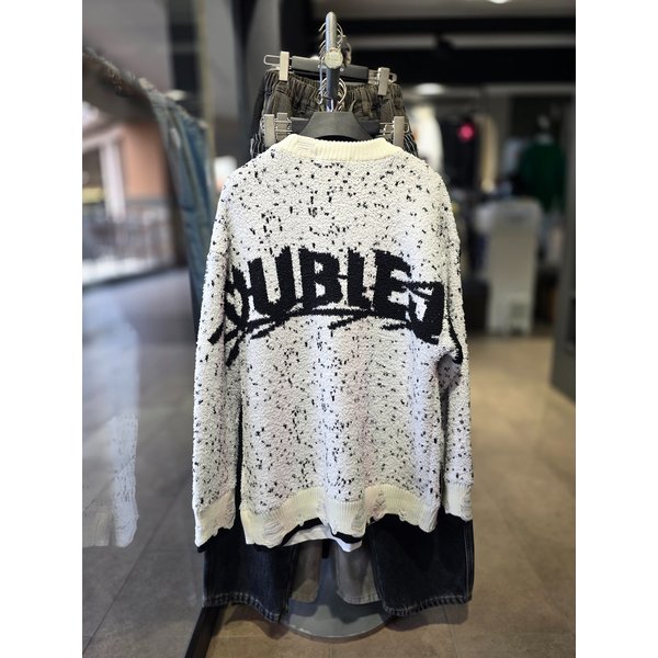 [시흥점] 베어페이스 보카시 레이어드 오버핏 니트(남여공용)/JGZZ51C07IV